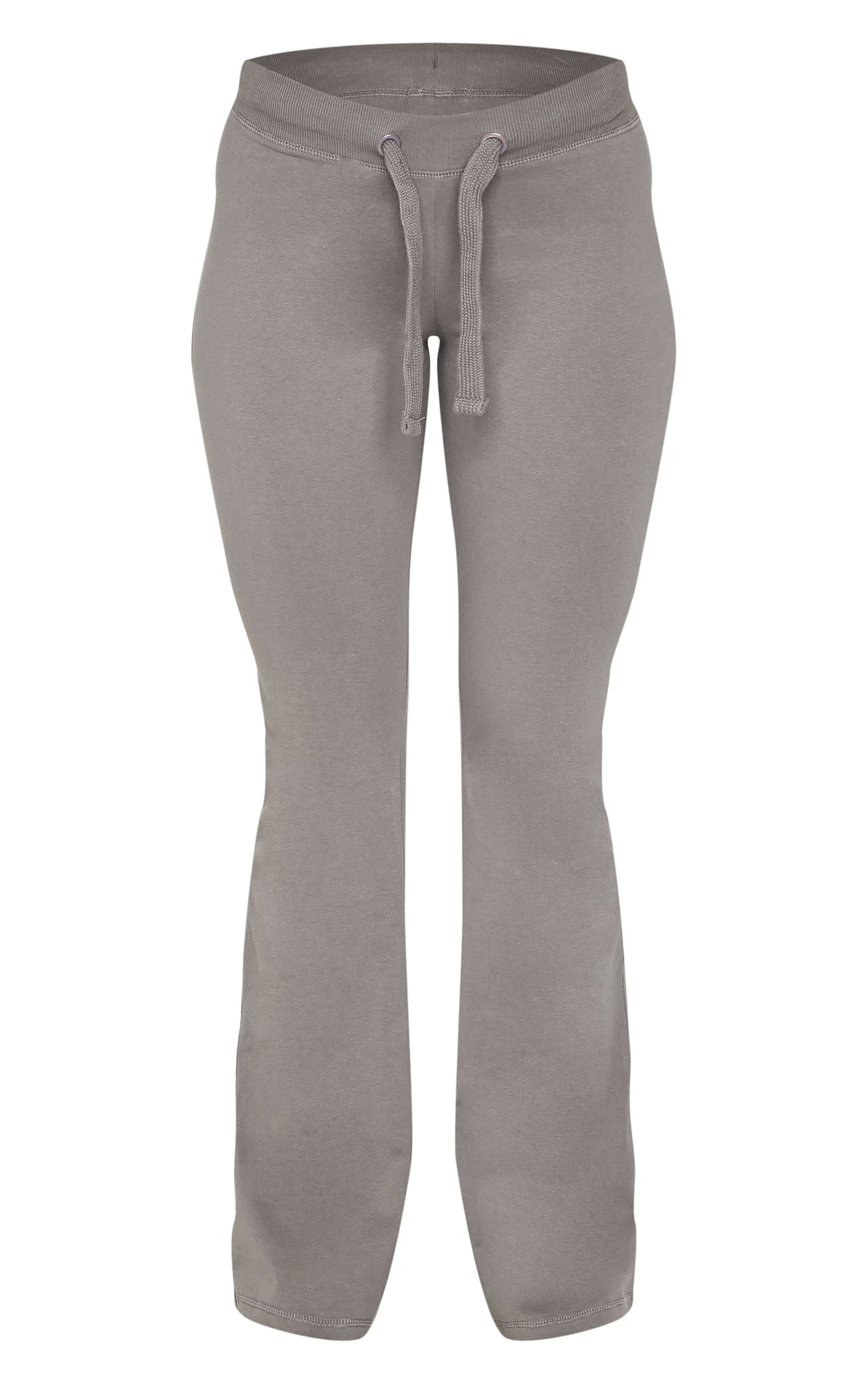 Charcoal Low Rise Skinny Flare Pants