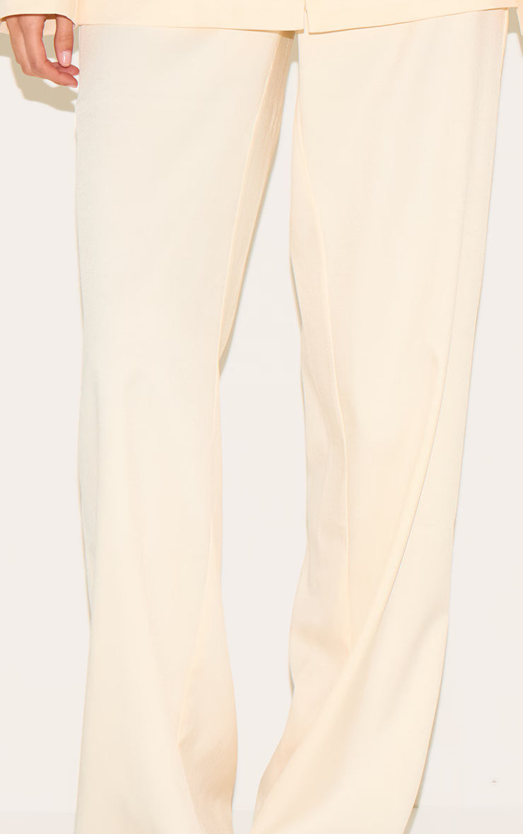 Sand Premium Tailored Straight Leg Pants