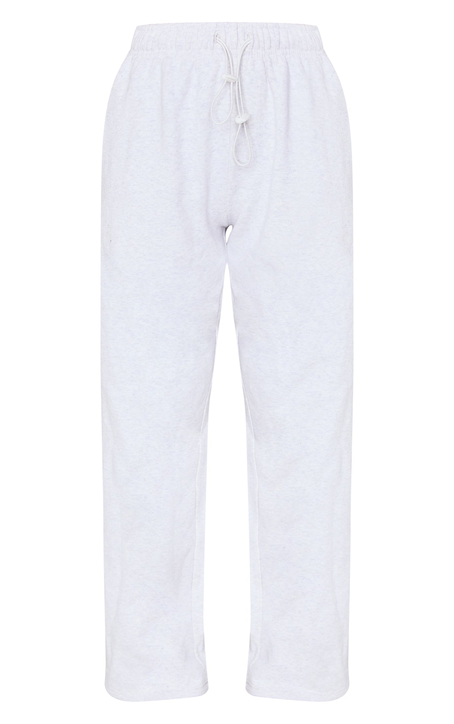 Ash Grey Drawcord Hem Oversized Sweatpants