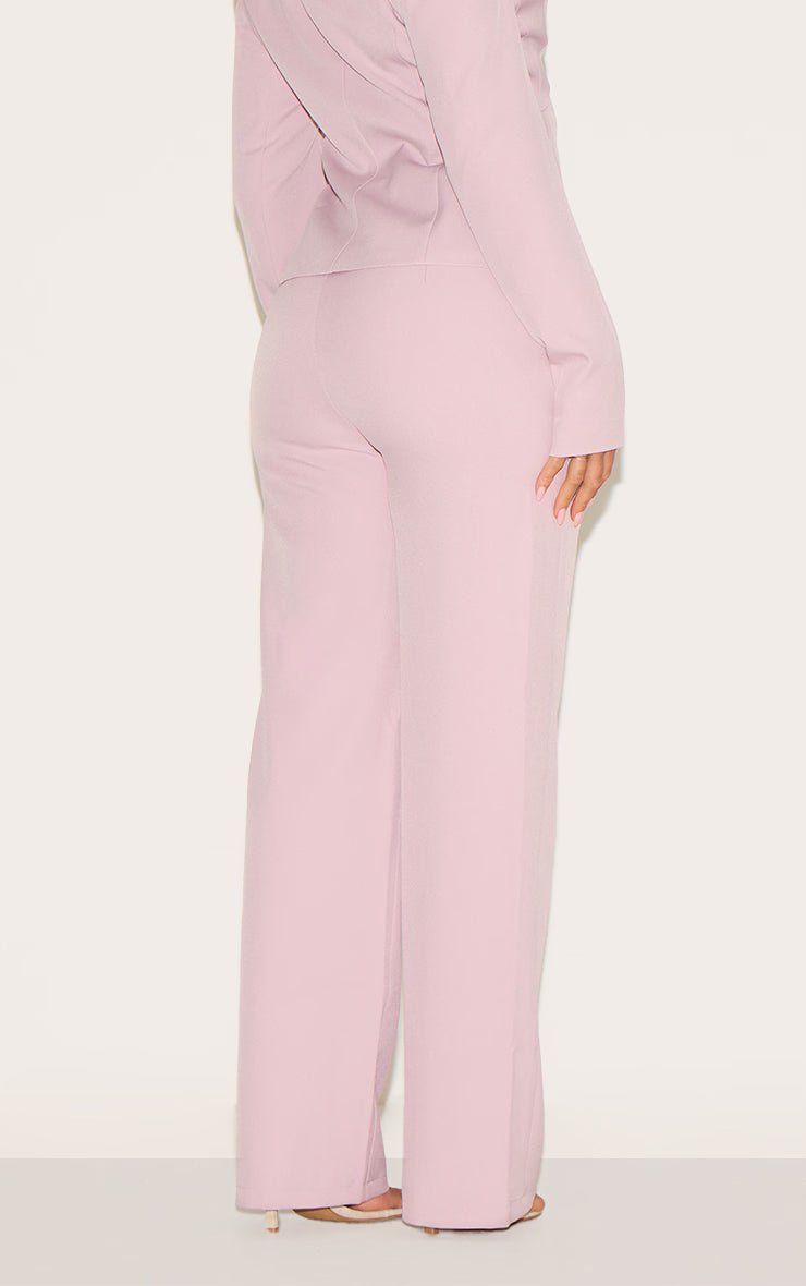 Shape Blush Pink Tailor Highwaisted Leg Pant