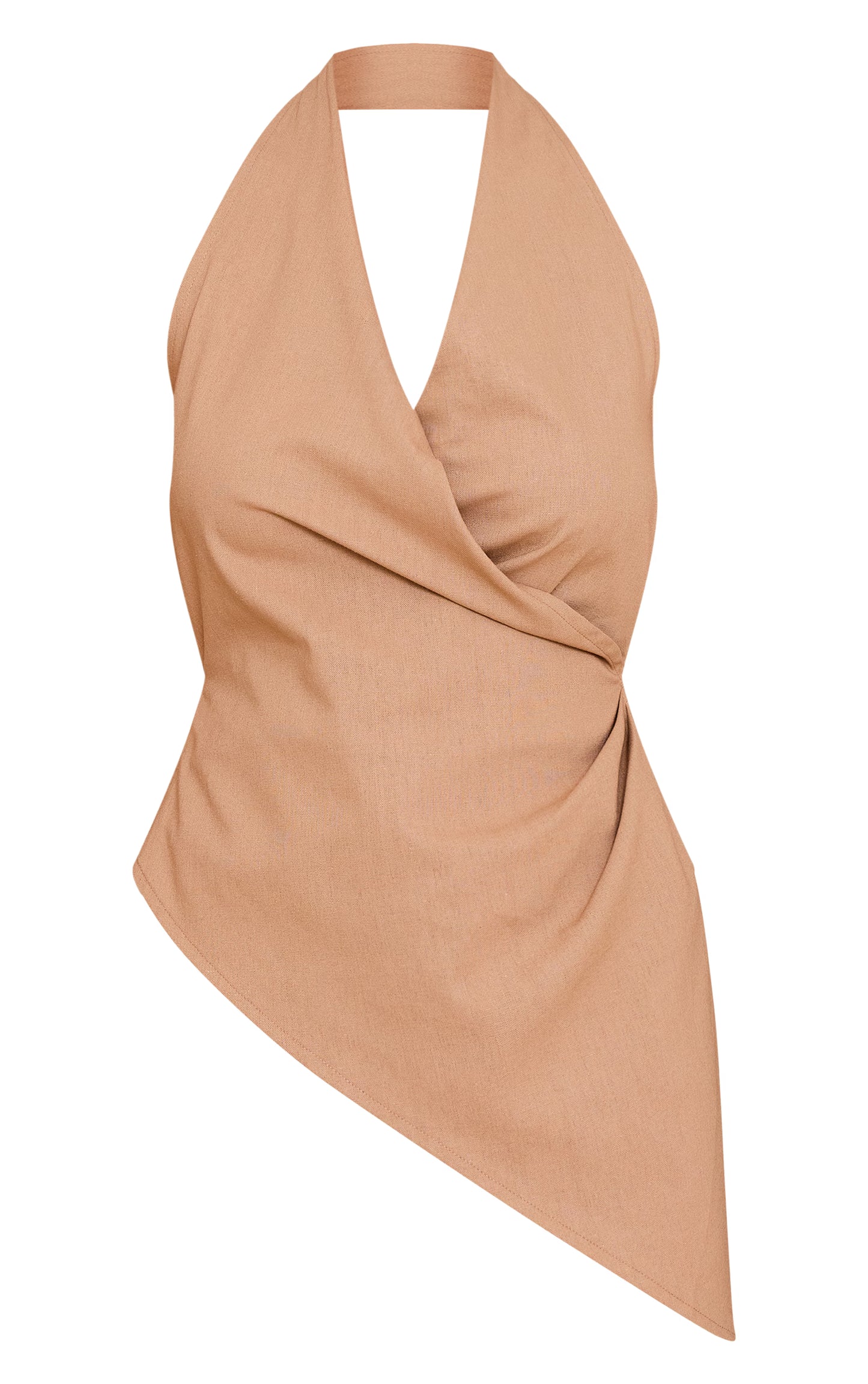 Sand Halterneck Top