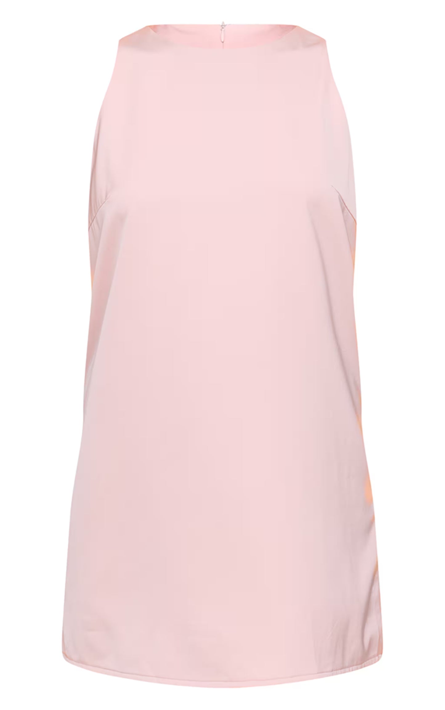 Blush Tailored Sleeveless Shift Dress