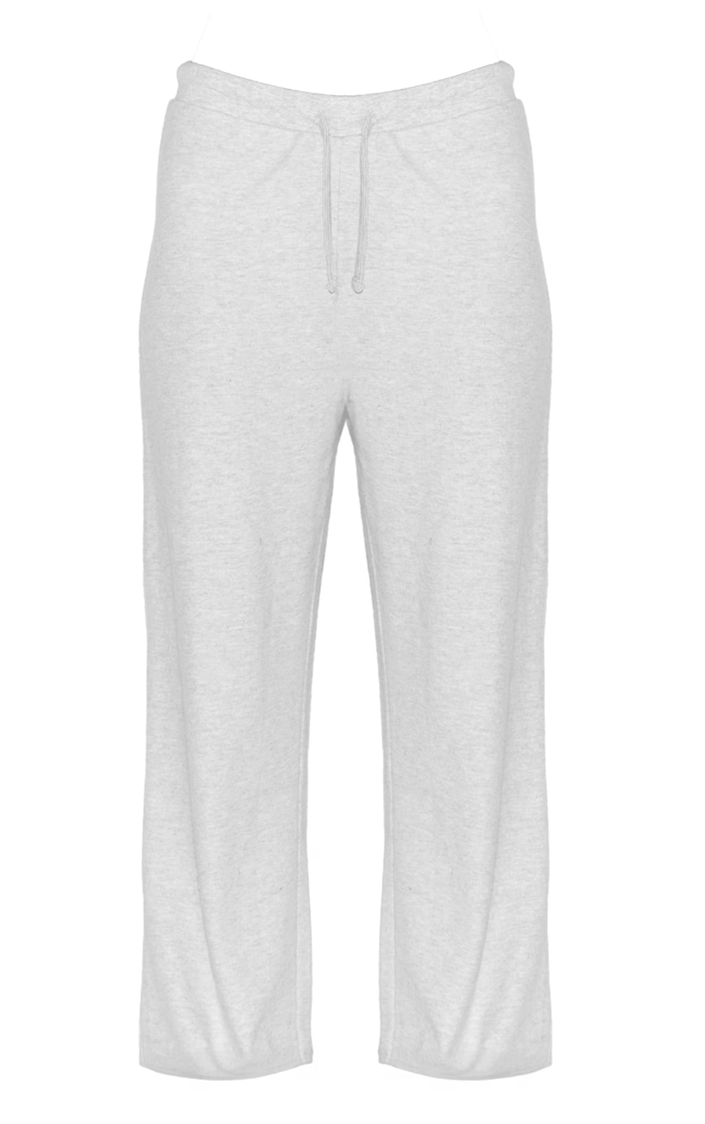 Light Grey Low Rise Super Soft Straight Leg Pants