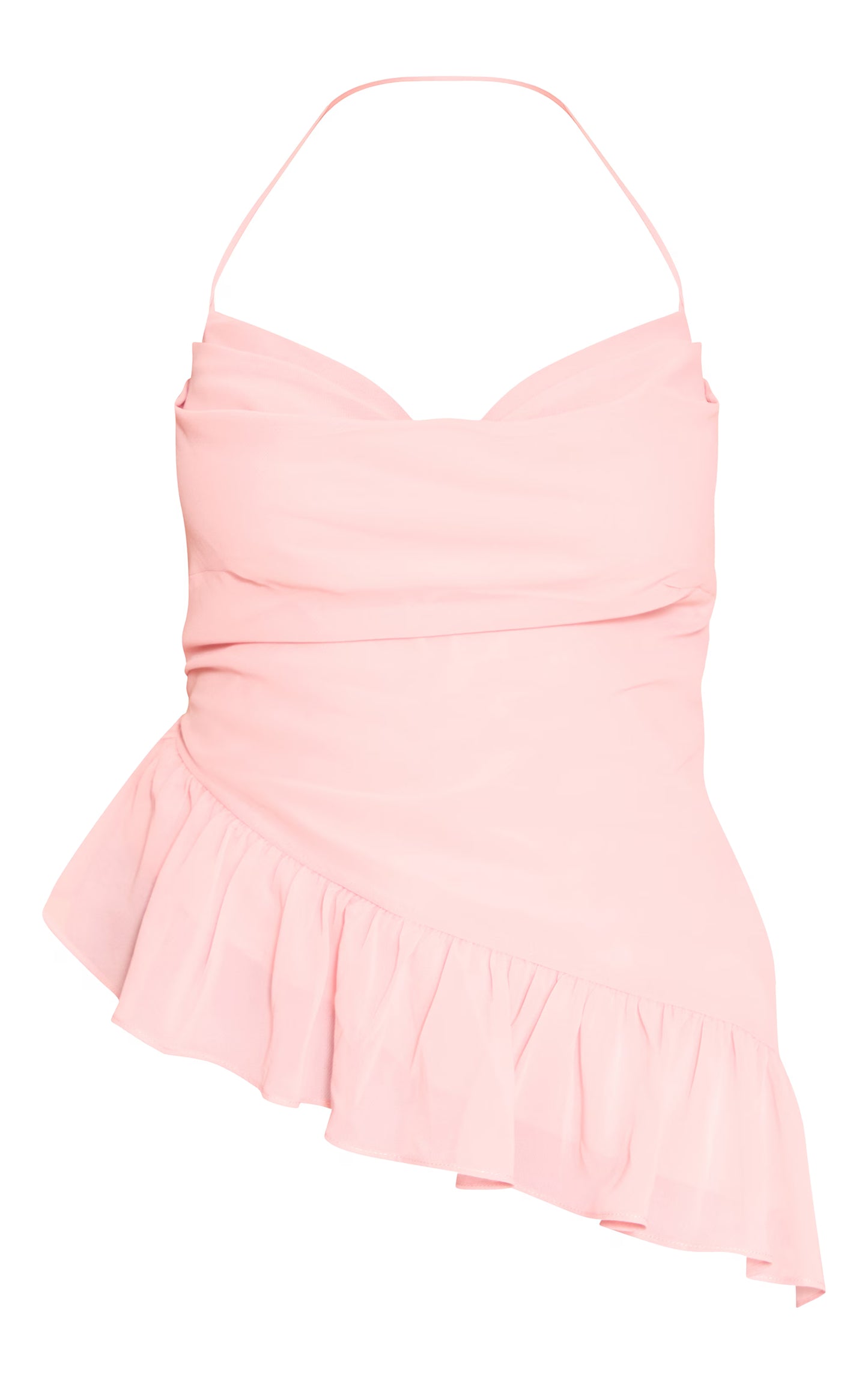 Shape BLUSH Frill Detail Cowl Neck Cami Top