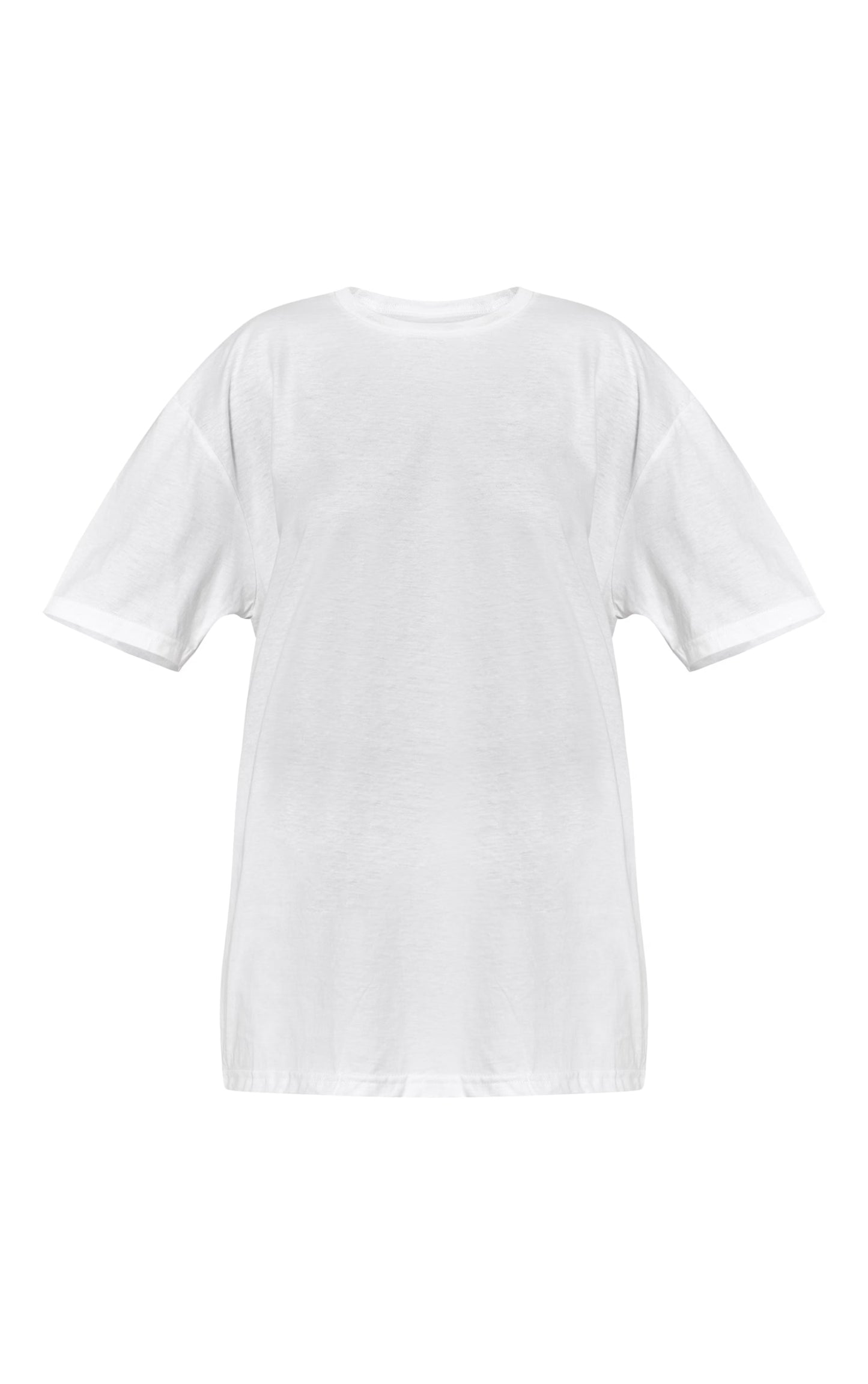White Sorrento Graphic Oversized T-shirt