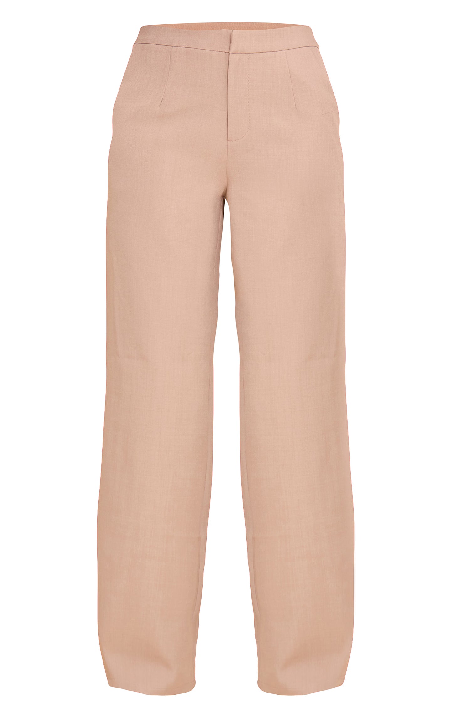 Taupe Premium Tailored Straight Leg Pant