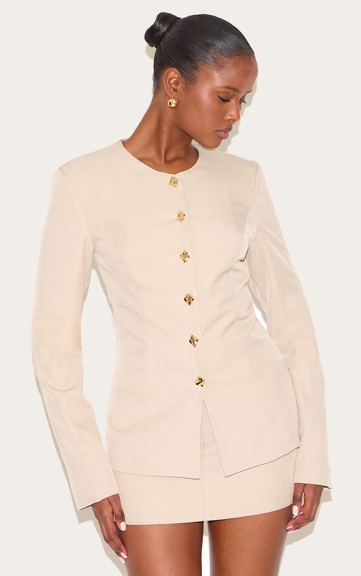 Clay Tailored Mini Skirt