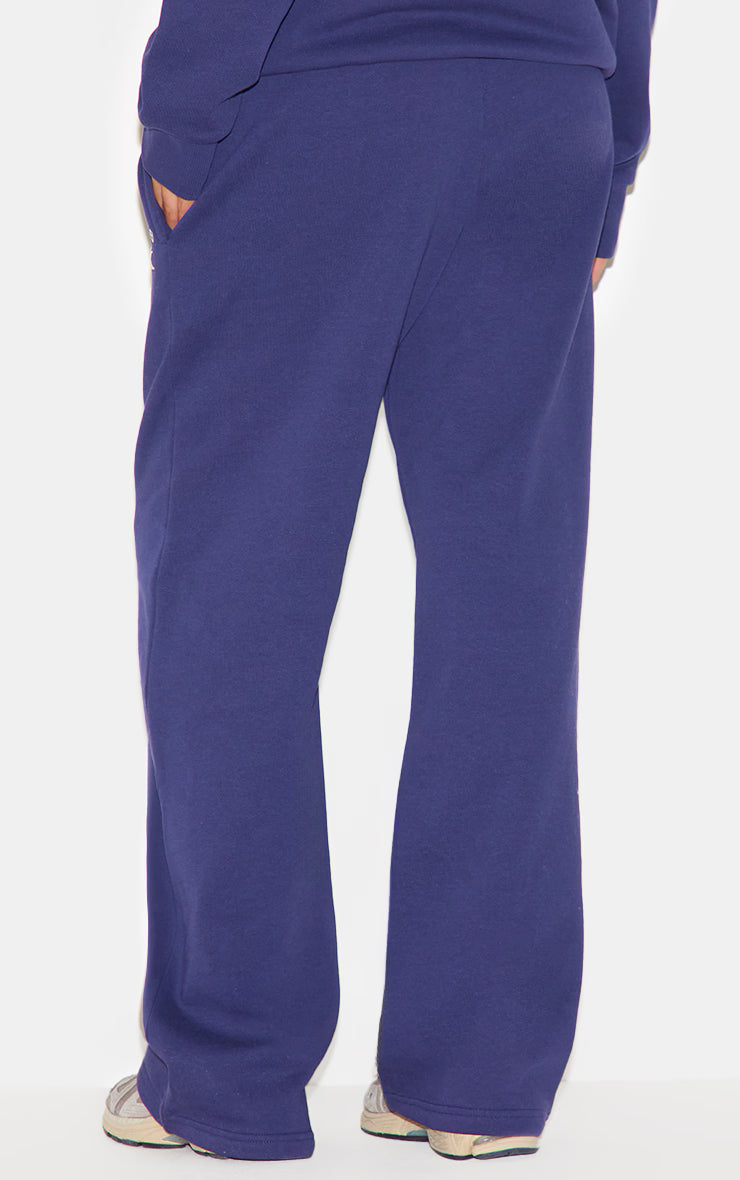Navy Premium New York Embroidered Straight Leg Sweatpants