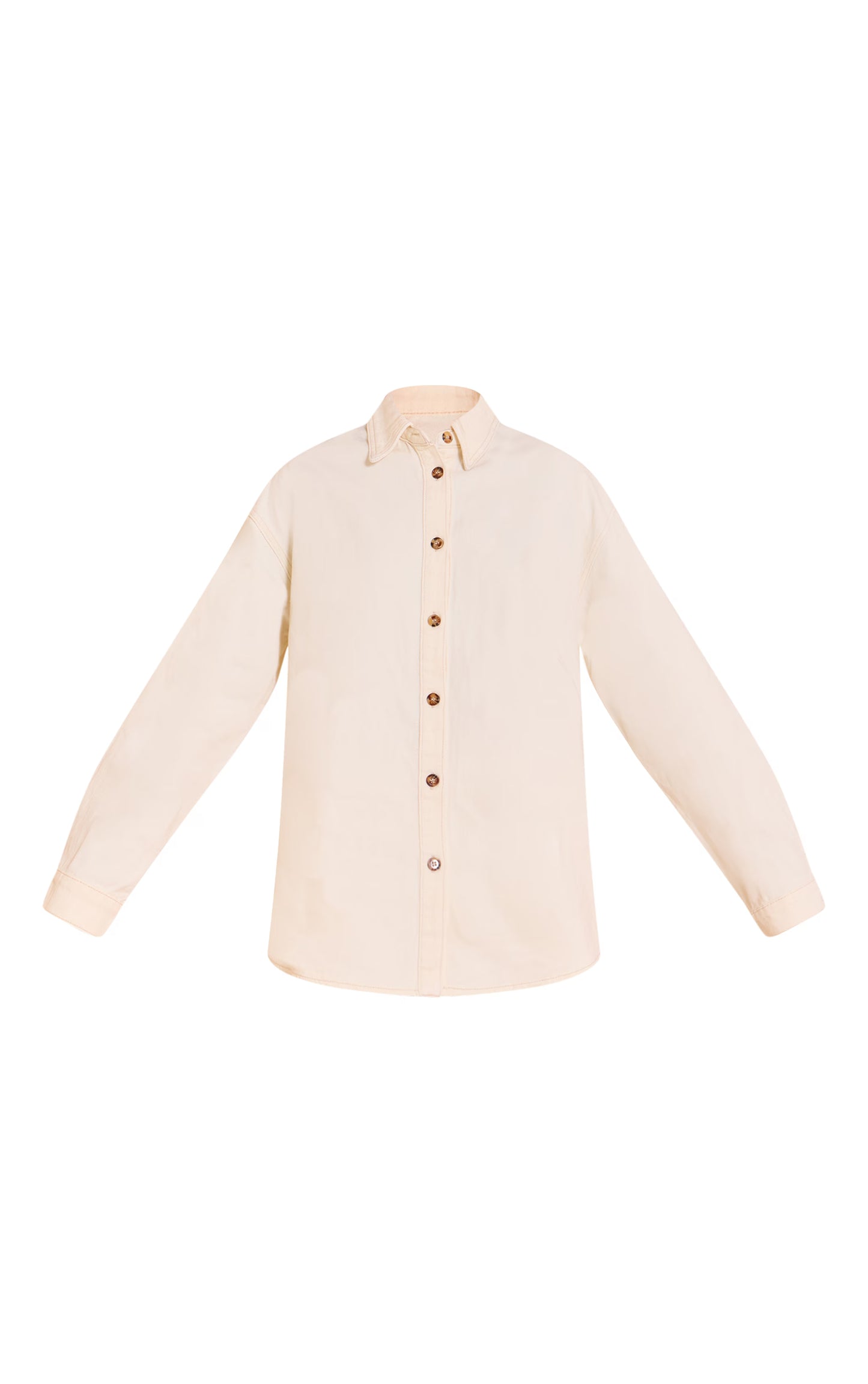 Lemon Denim Button Up Shirt