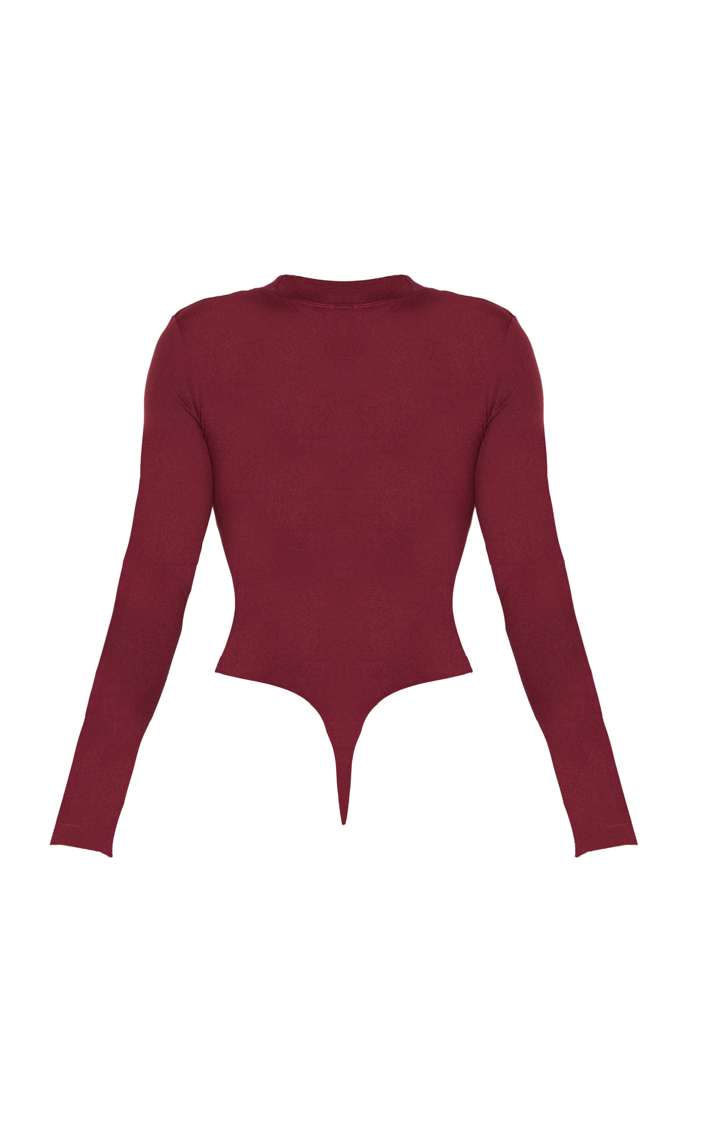 Shape Burgundy Sculpted Long Sleeve Bodysuit