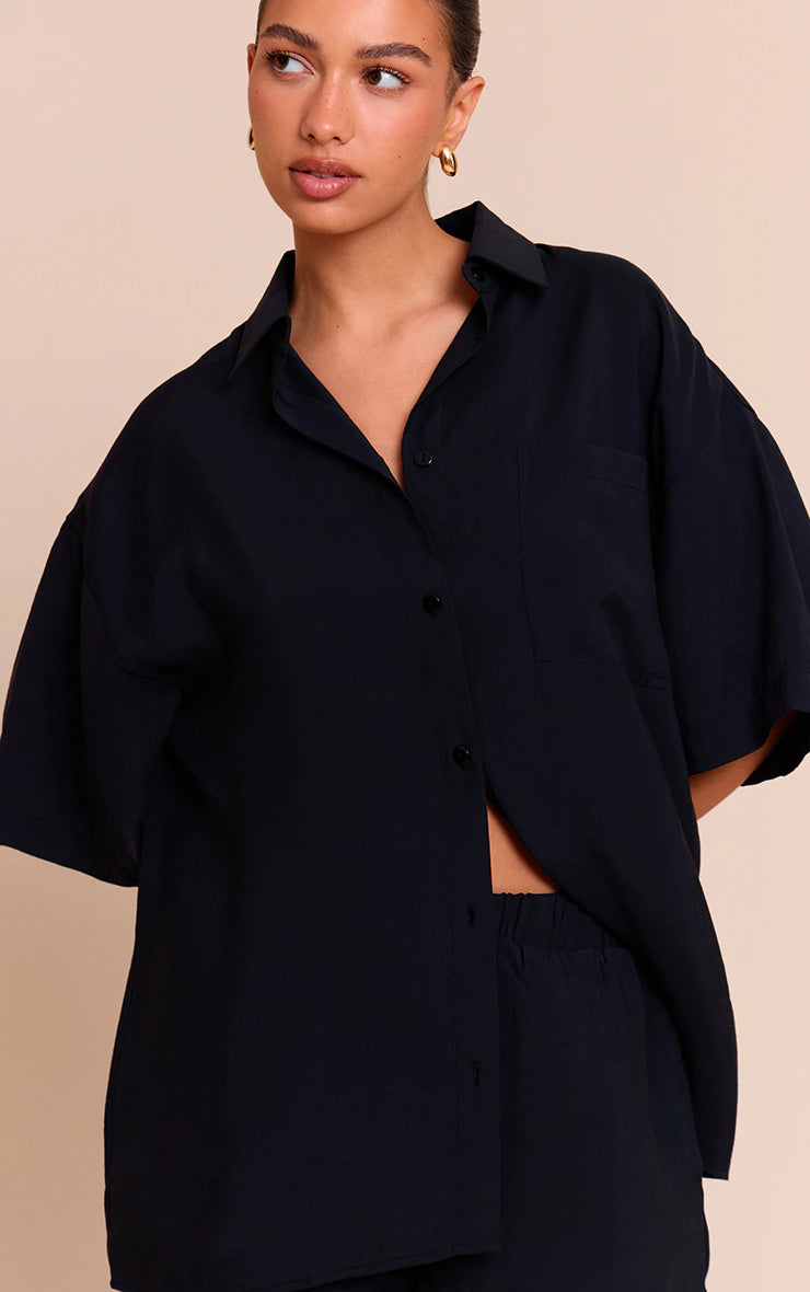 Black Button Up Shirt