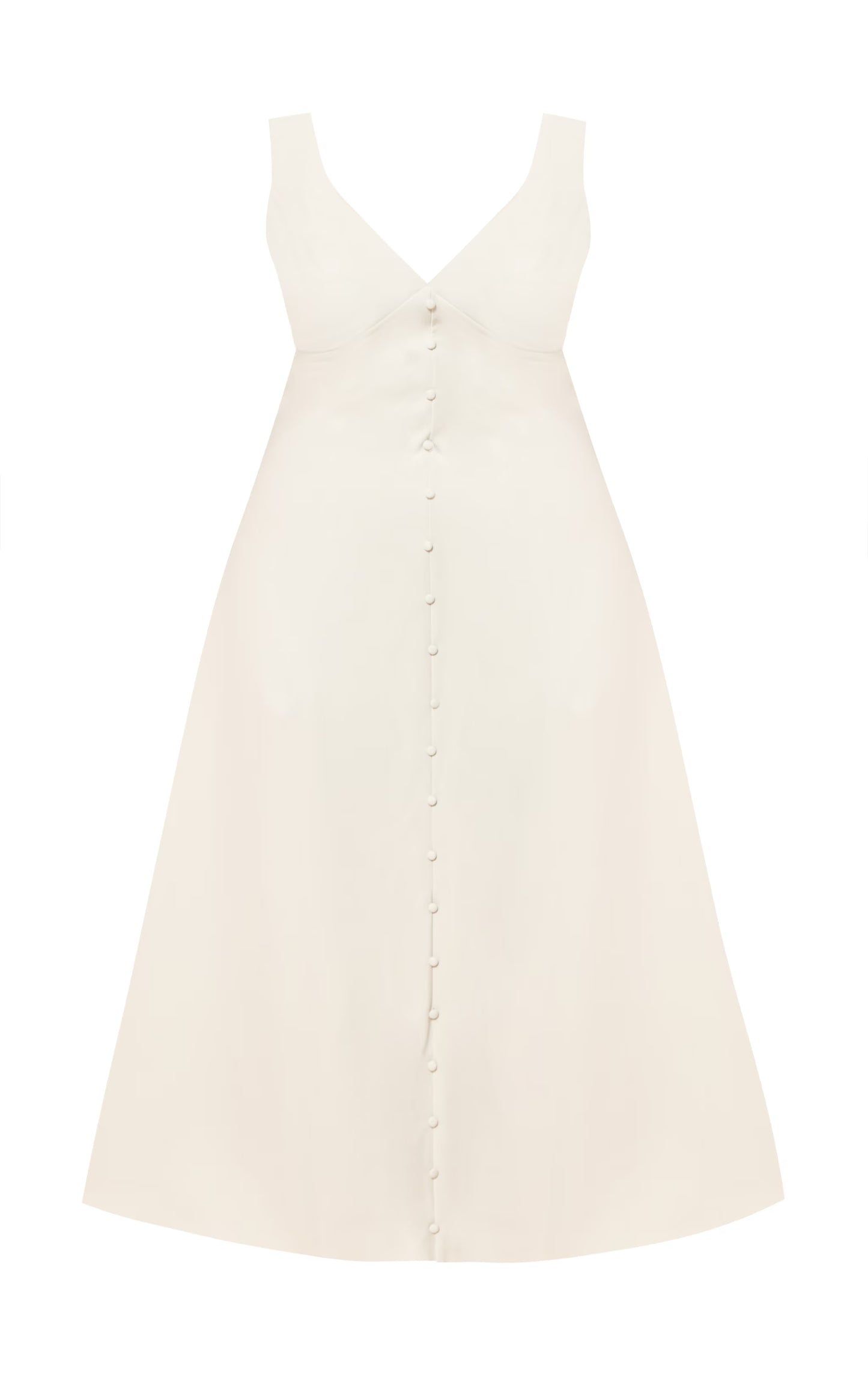 Plus Sage Green Tailored Woven Plunge Button Down Midi Dress