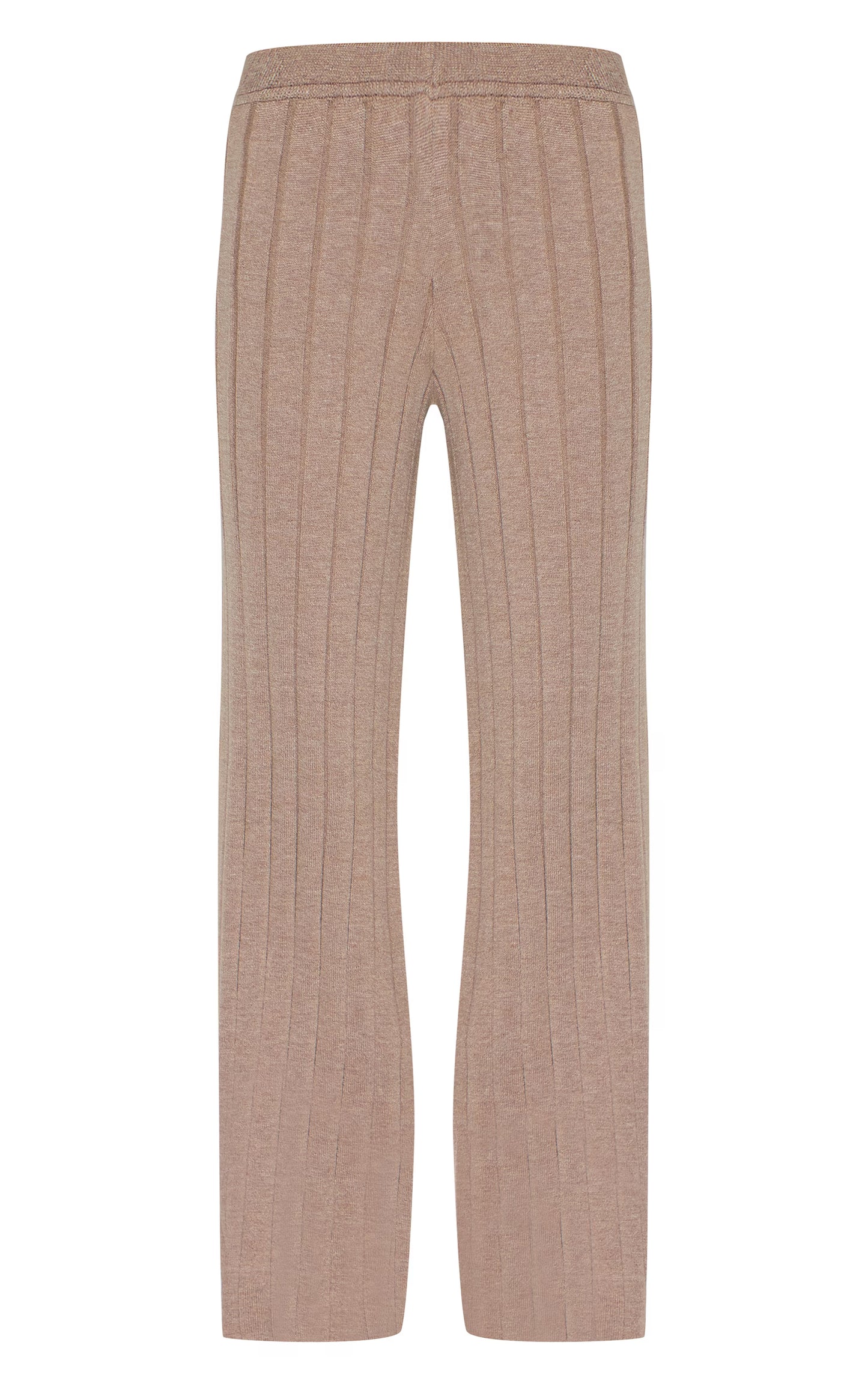 Mocha Wide Rib Knit Pants