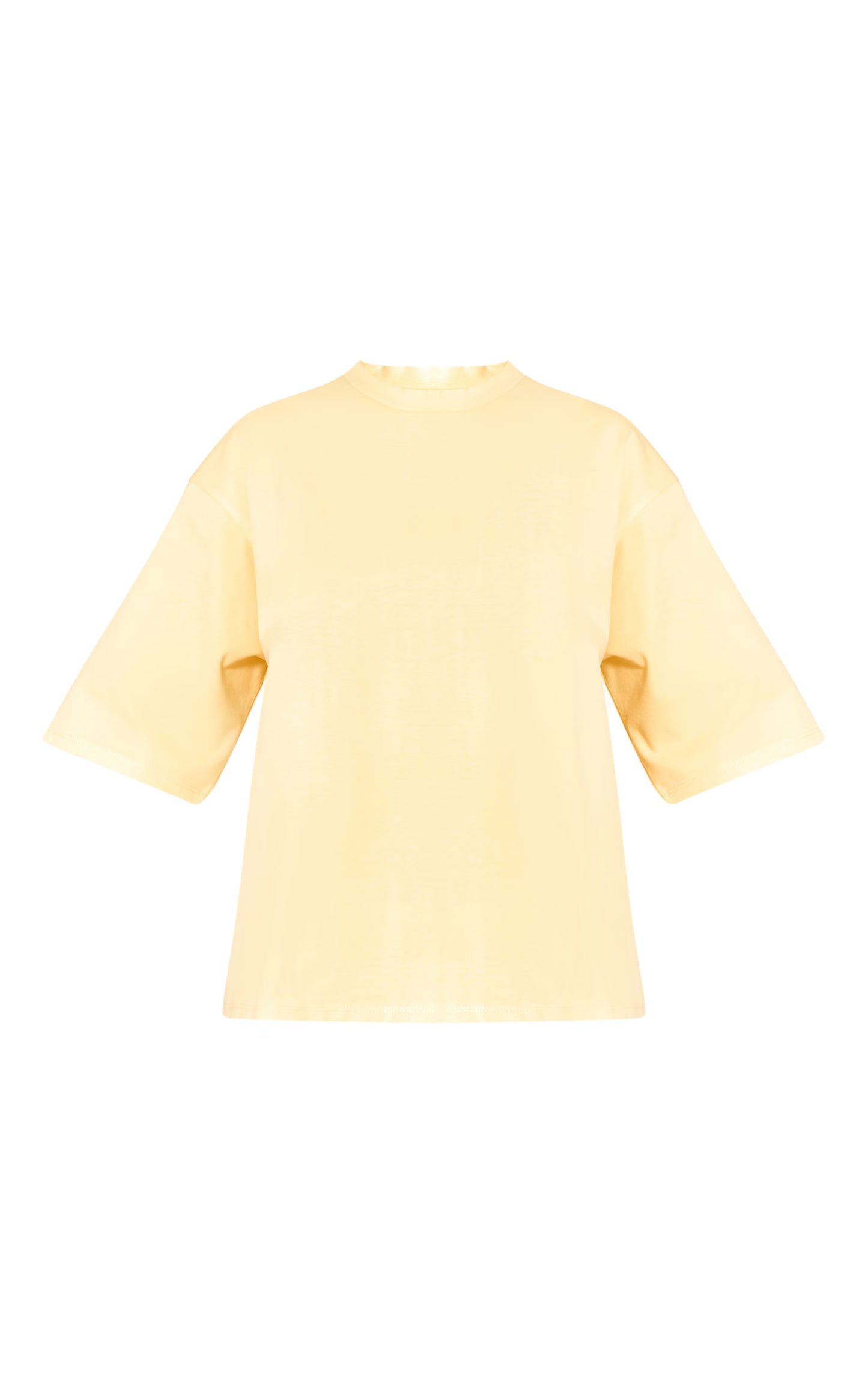 Lemon Oversized Boxy T Shirt