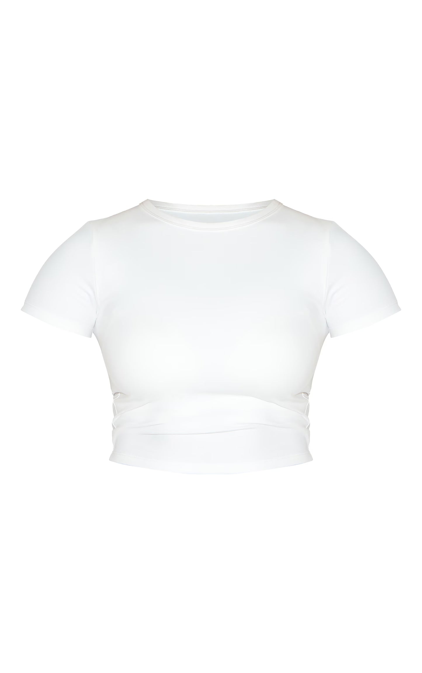 Shape White Built In Bra Sculpt T-shirt