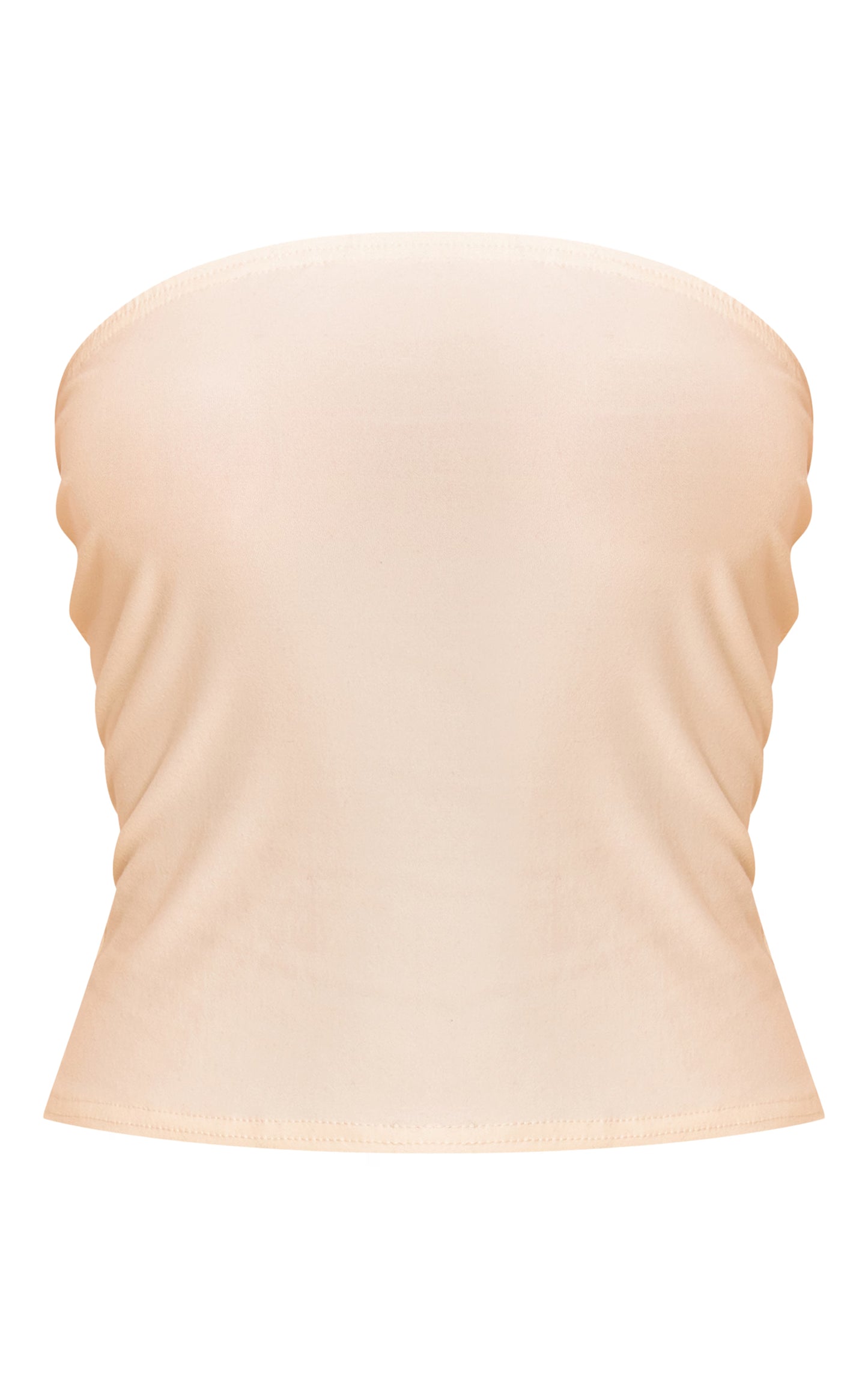 Butter Yellow Soft Touch Long Bandeau Top