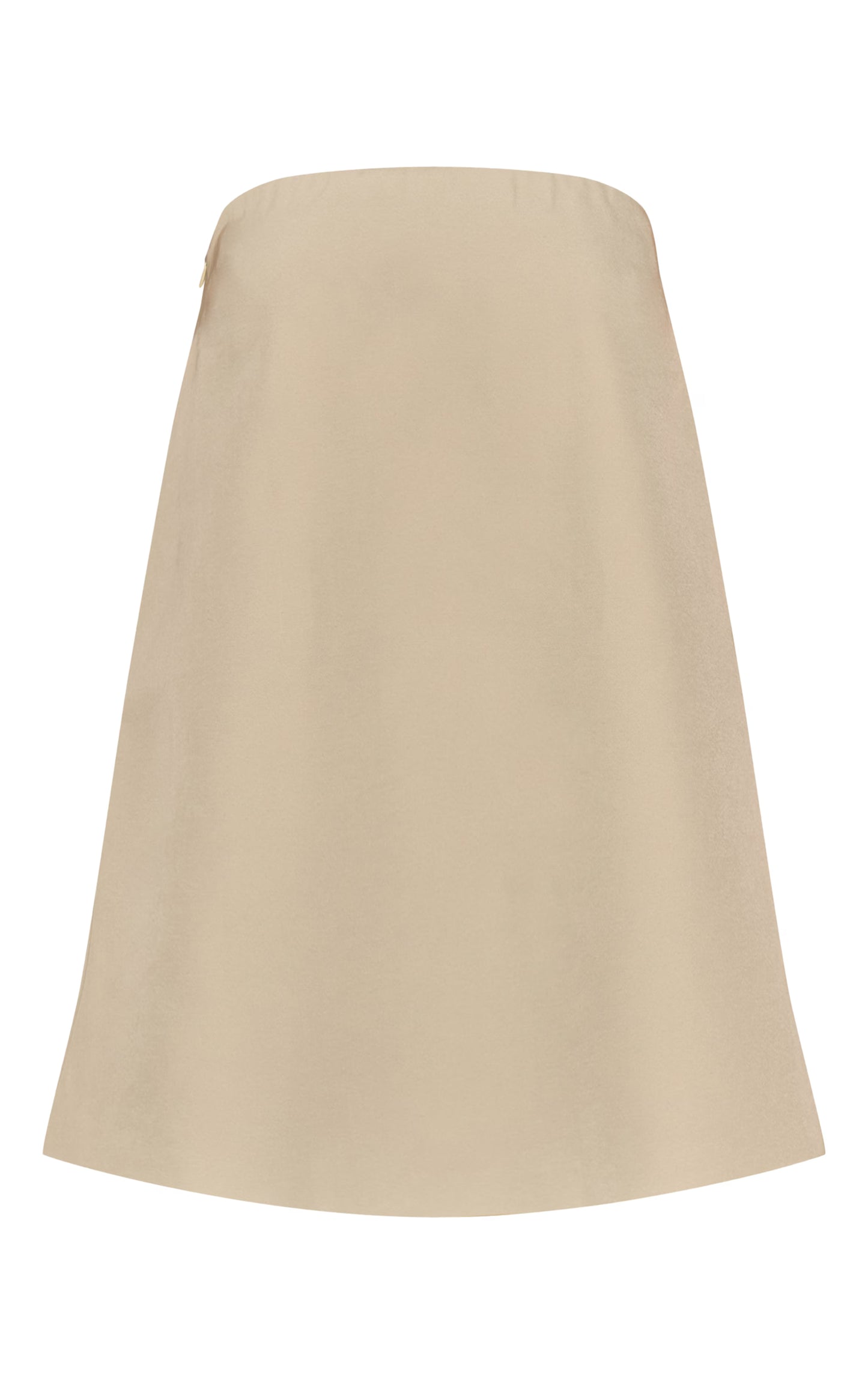 Sage Green Bandeau A-line Dress
