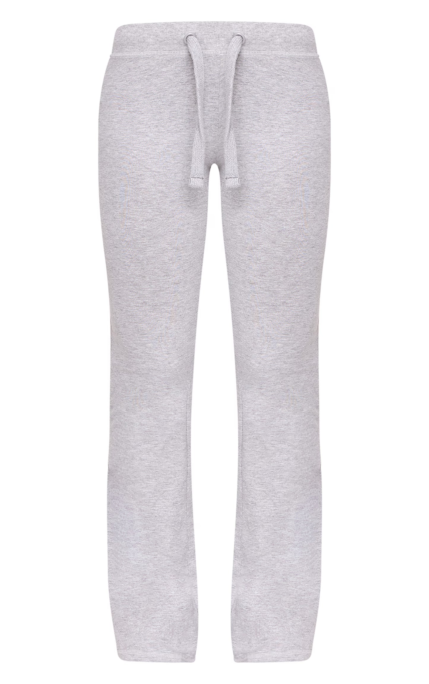 Grey Marl Low Rise Skinny Flare Pants