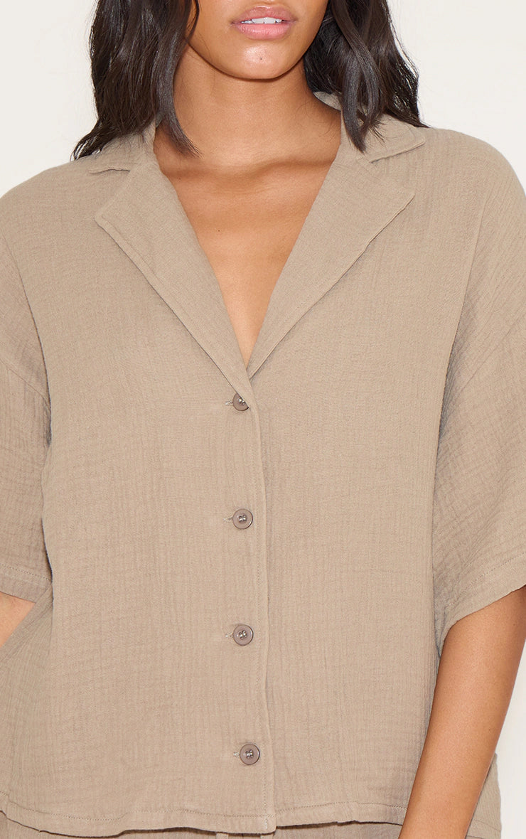 Clay Woven Short Sleeve Shirt