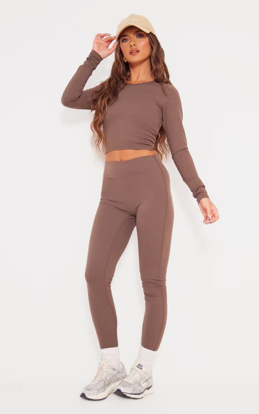 Coffee Snatched Sculpt Leggings