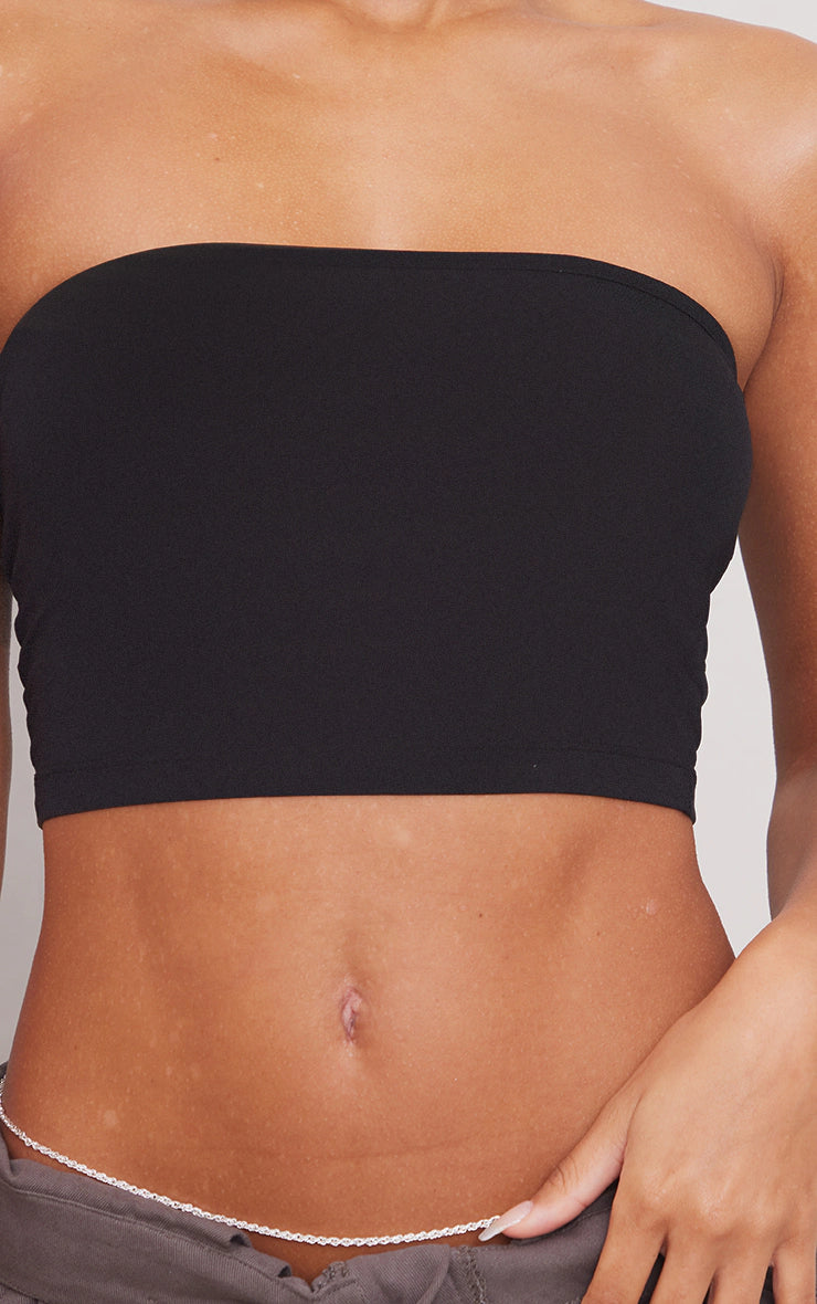 Basic Black Slinky Bandeau