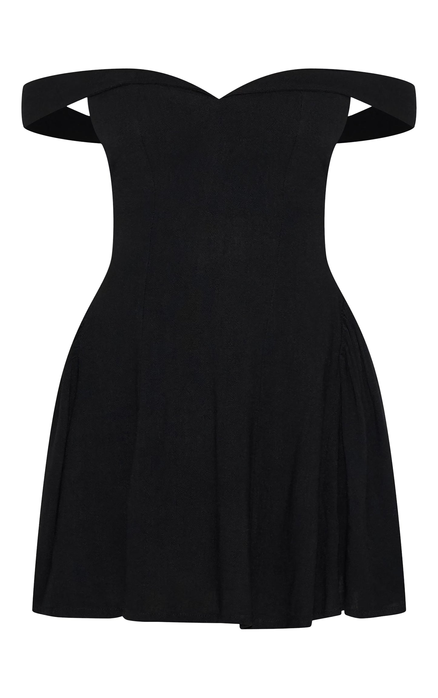 Black Bardot Shift Dress