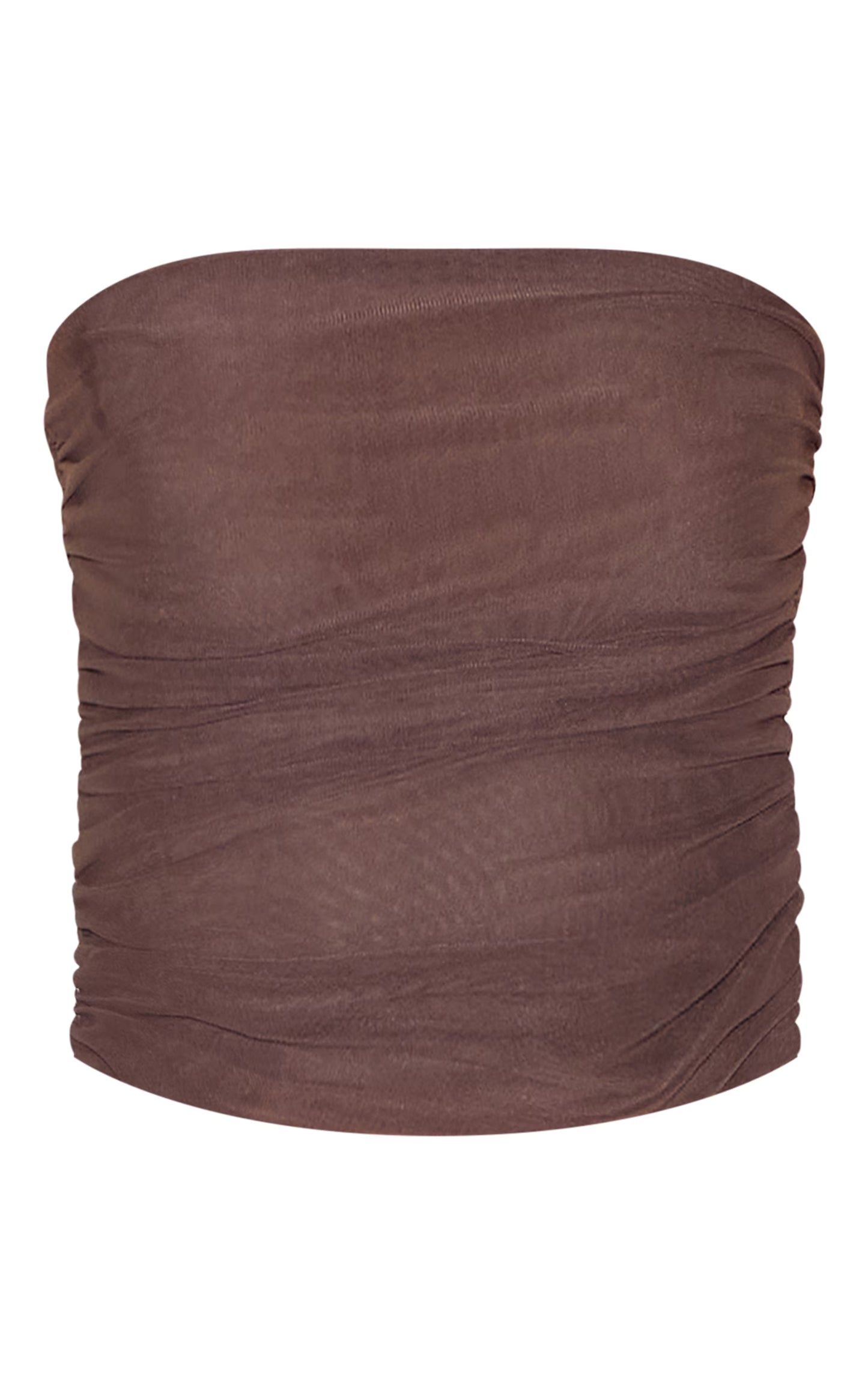 Mushroom Mesh Bandeau Top