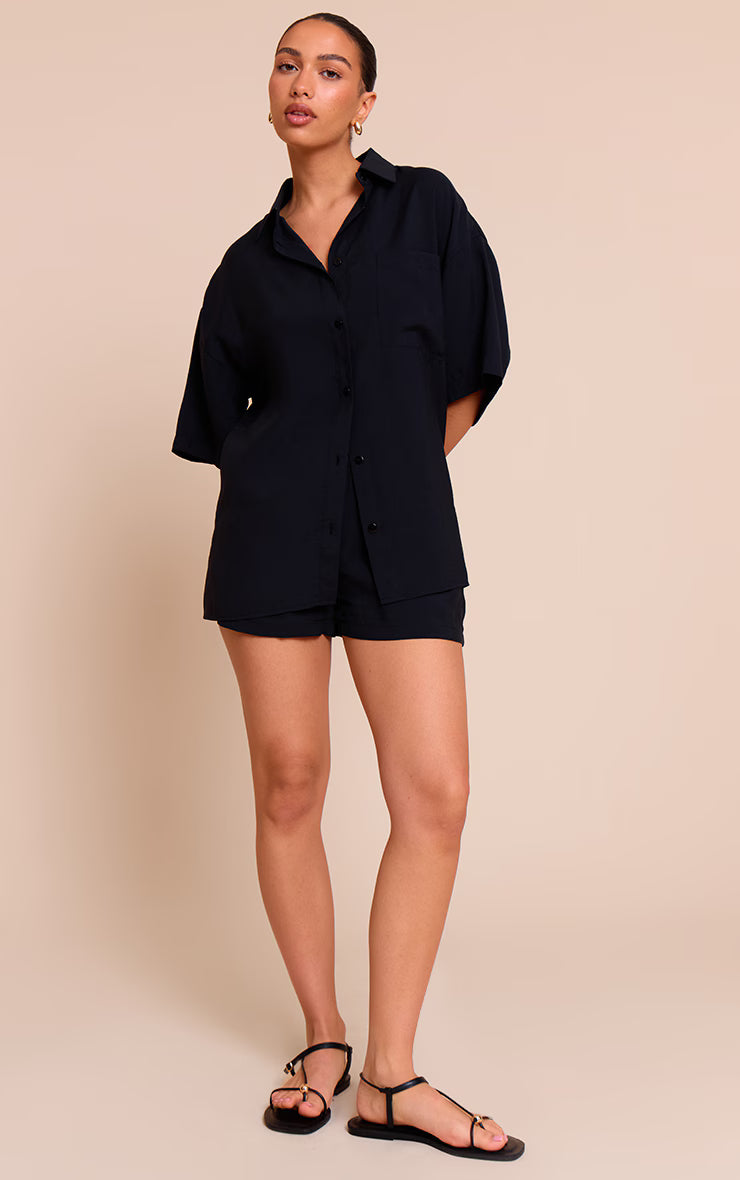 Black Button Up Shirt